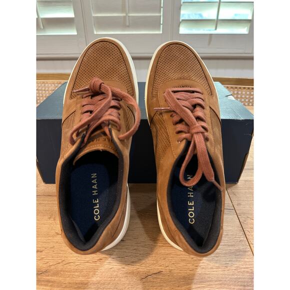 Cole Haan Men's Grand Crosscourt Modern Tennis Sneaker 8.5 NWOB Suede Cushioned - Picture 9 of 11